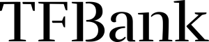 Svart TFBank logo